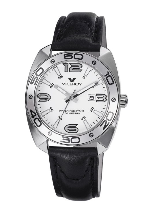 Viceroy 46680-05 Women's Communion Tonneau Stainless Steel Case Luminous Watch